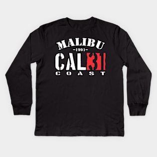 CAL31 Coast Malibu Kids Long Sleeve T-Shirt